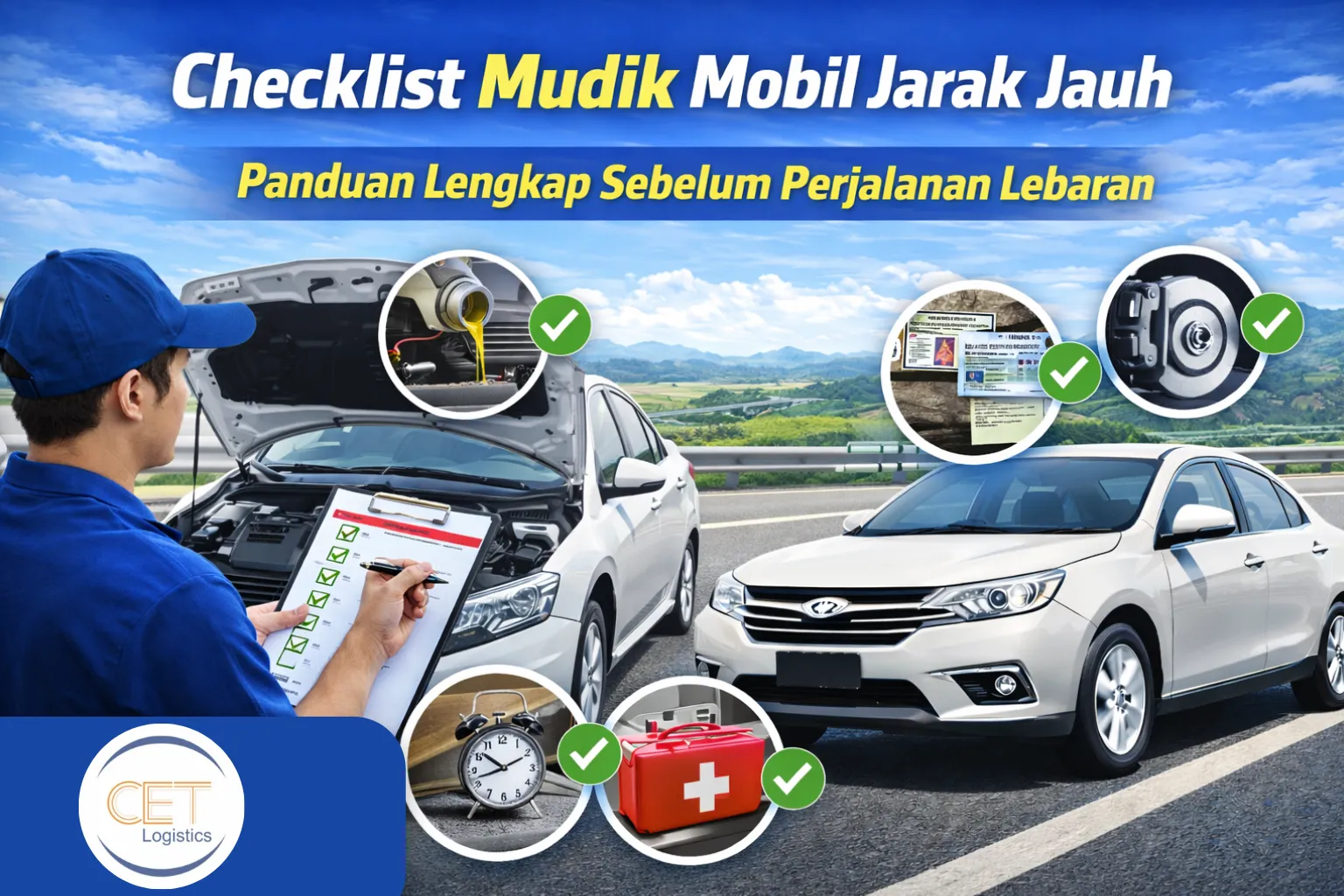 checklist mudik mobil jarak jauh