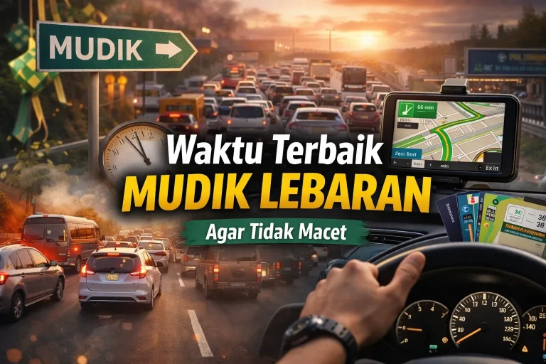 waktu terbaik mudik lebaran 2026