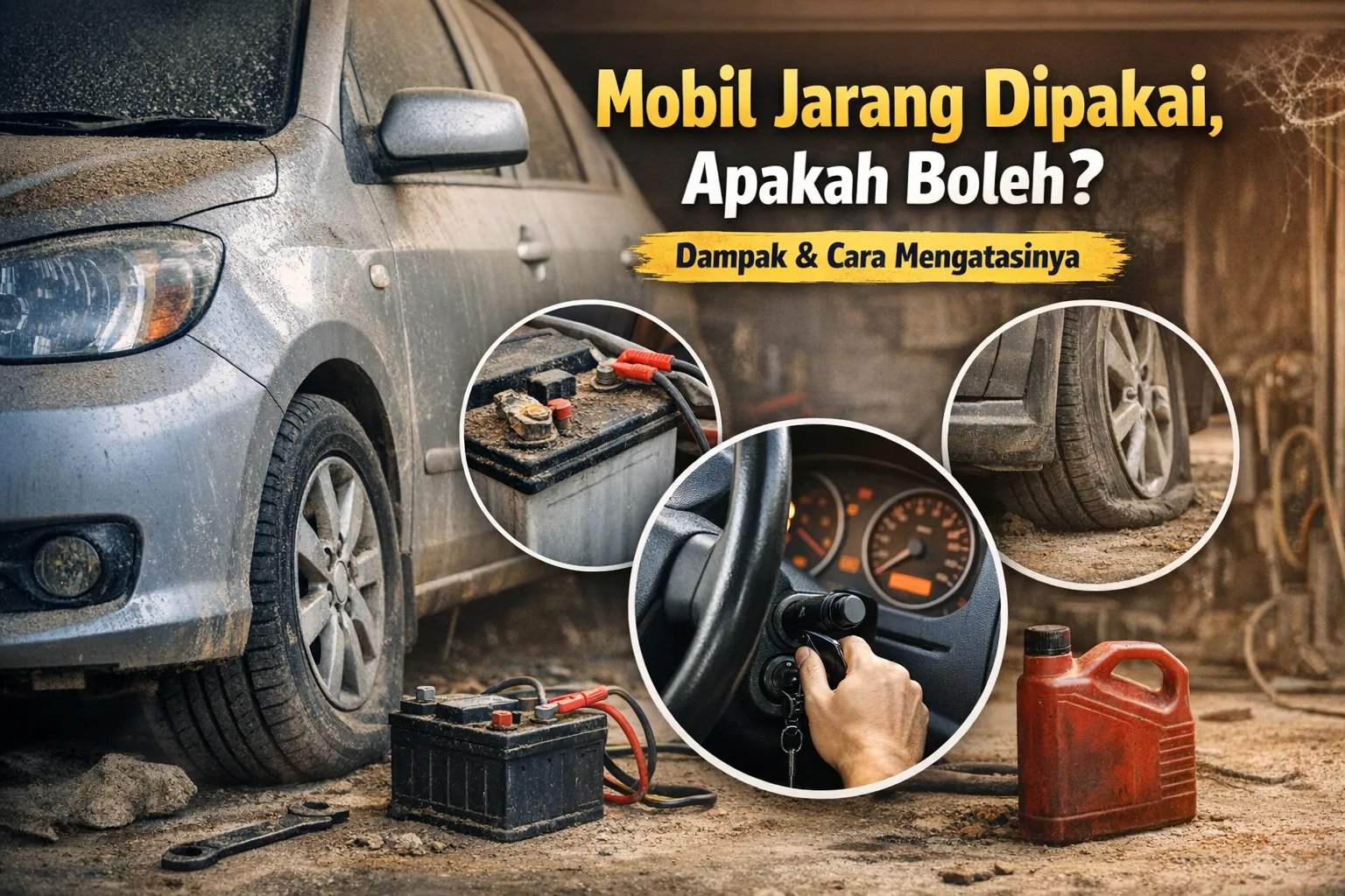 mobil jarang dipakai apakah boleh