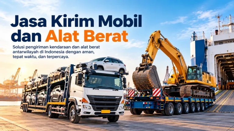 Jasa kirim mobil dan alat berat